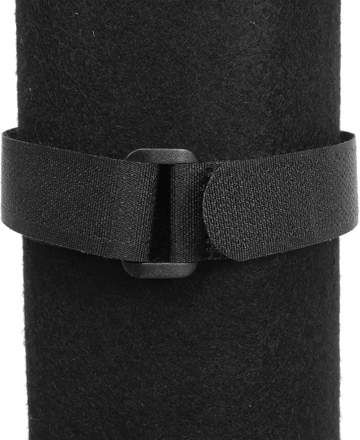 Akozon Felt Puzzle Mat Roll Up Storage Pad Blanket For Kids 26x46 Inches Black Printing - Image 2